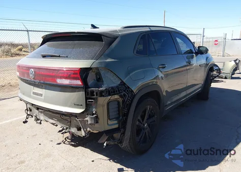 2025 Volkswagen Atlas Cross Sport 2.0T Sel R-Line Black from USA, damaged, VIN 1V2AE2CAXSC224088